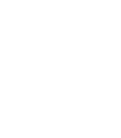 Crouching Silhouette of Man on Transparent Background