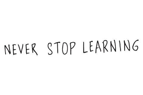 Motivational Vector Text Never Stop Learning Transparent Background - Download Free Stock Videos Pikwizard.com