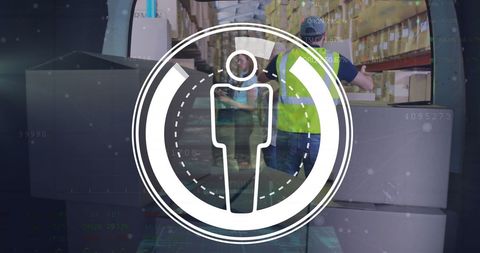 Digital automation in workforce warehouse operations