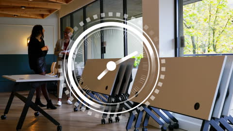 Diverse Business People Collaborating in Modern Office