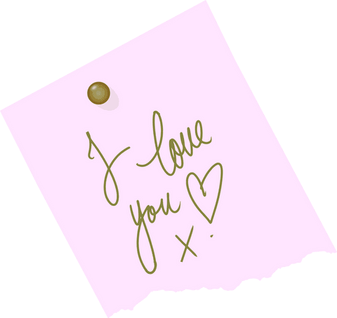 Romantic Cursive Love Note on Transparent Background - Download Free Stock Videos Pikwizard.com