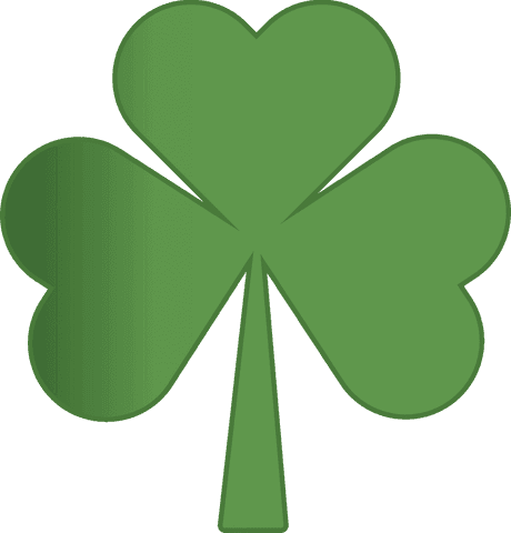 Green Shamrock Emblem on Transparent Background for St. Patrick's Celebration - Download Free Stock Videos Pikwizard.com