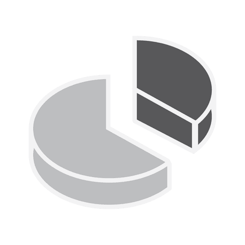 Transparent Grey Pie Chart with Lifted Segment on Isolated Background - Download Free Stock Videos Pikwizard.com