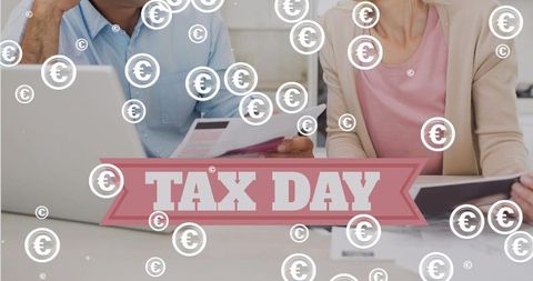 International Business Team Preparing for Tax Day - Download Free Stock Images Pikwizard.com