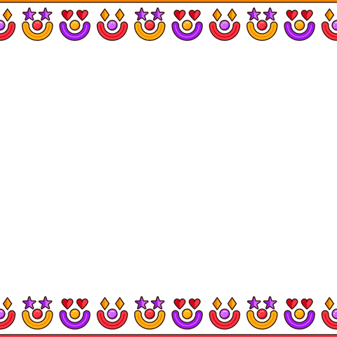 Colorful Geometric Border on Transparent Background for Digital Designs - Download Free Stock Videos Pikwizard.com