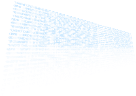 transparent digital screen with streaming binary code - Download Free Stock Videos Pikwizard.com