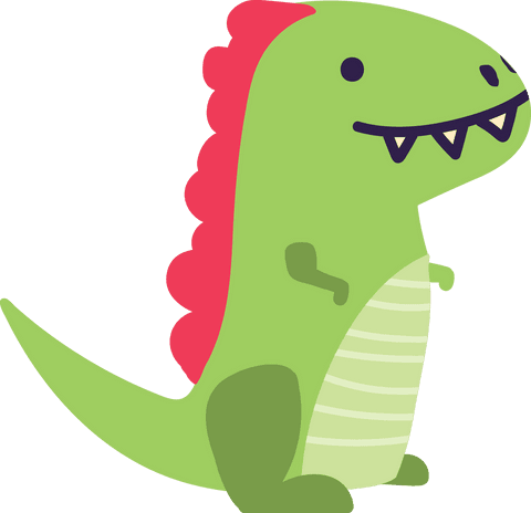 cute transparent dinosaur cartoon for children's designs - Download Free Stock Videos Pikwizard.com