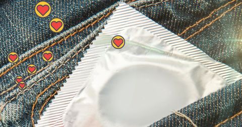 Condom and Denim Celebrating Safe Intimacy - Download Free Stock Images Pikwizard.com