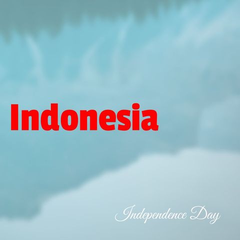 Celebrating indonesia independence day with patriotic design