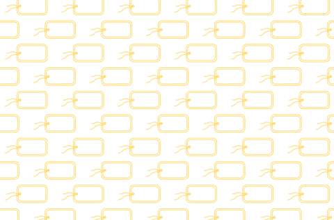 Transparent Yellow Gift Tags Pattern with Copy Space - Download Free Stock Videos Pikwizard.com