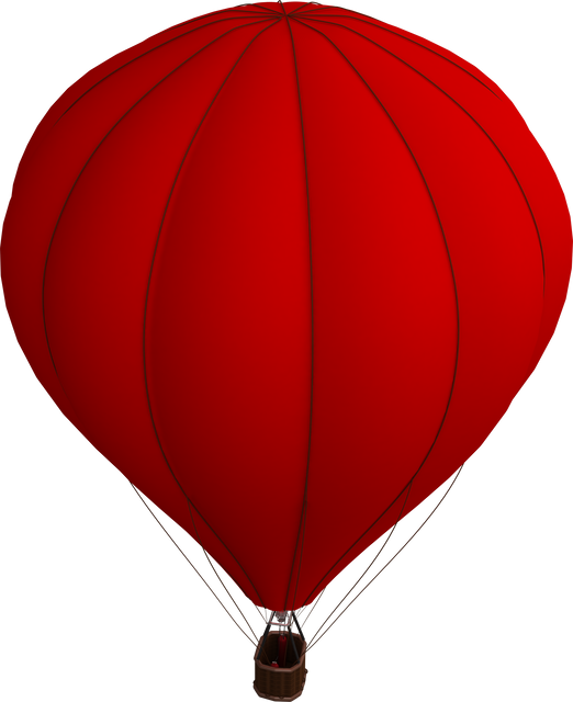 Transparent Red Hot Air Balloon Isolated on Transparent Background - Download Free Stock Videos Pikwizard.com