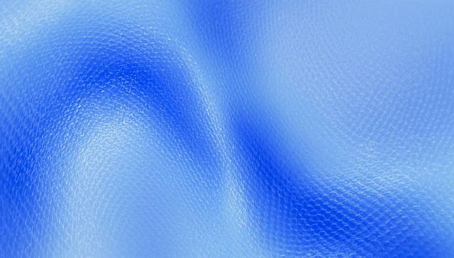 Rippling Blue Hexagonal Microtexture with Silken Sheen for Modern Backgrounds and Branding