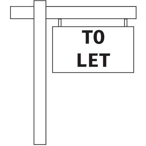 Transparent Real Estate To Let Sign Icon Vector Illustration - Download Free Stock Videos Pikwizard.com