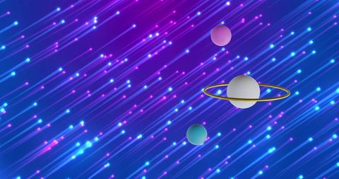 3d multicolored spheres with vibrant light trails - Download Free Stock Images Pikwizard.com
