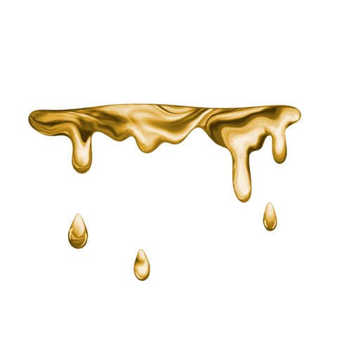 dripping gold flow on transparent background - Download Free Stock Videos Pikwizard.com