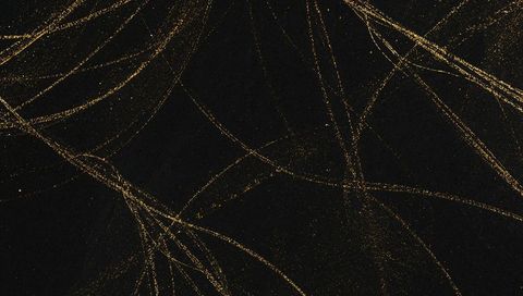 Elegant gold lines on black background for sophisticated designs
