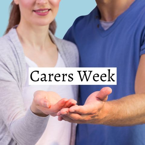 carers week with cupped hands symbol of support and solidarity - Download Free Stock Templates Pikwizard.com