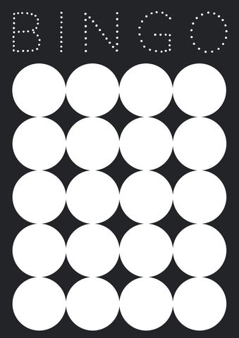 Classic Bingo Card Design for Game Night and Education - Download Free Stock Templates Pikwizard.com
