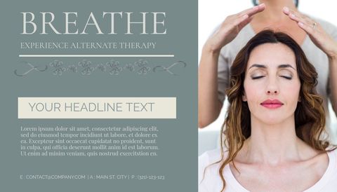 Serene Woman Embodies Mindfulness in Wellness Promotion - Download Free Stock Templates Pikwizard.com