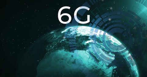 6G Technology and Global Network Visual on Digital Earth - Download Free Stock Images Pikwizard.com