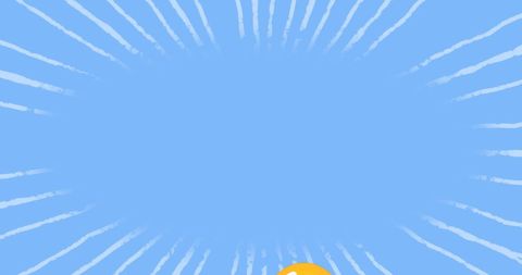 Vibrant Balloons in Blue Sky for Celebration Mood