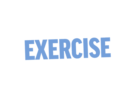 Transparent Textured Blue Exercise Word Graphic - Download Free Stock Videos Pikwizard.com