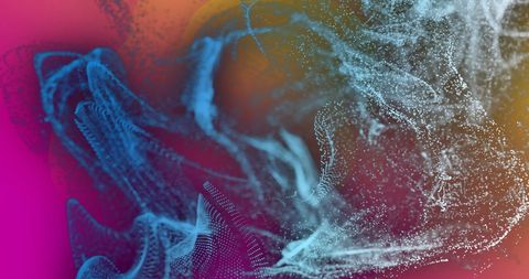 Glowing Light Patterns on Vivid Purple Abstract Background - Download Free Stock Images Pikwizard.com