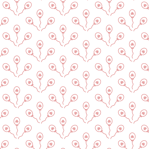 red balloons illustration pattern on transparent background - Download Free Stock Videos Pikwizard.com