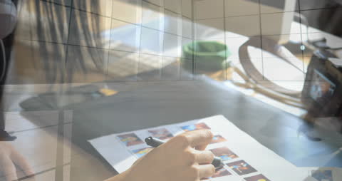 Collaborative Office Environment with Digital Overlay