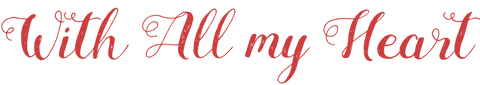 Romantic Script Text 'With All My Heart' on Transparent Background - Download Free Stock Videos Pikwizard.com