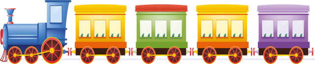 Colorful Cartoon Train on Transparent Background for Educational Use - Download Free Stock Videos Pikwizard.com