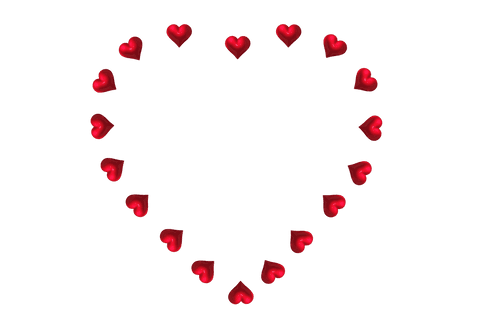 Heart Shaped Pattern with Transparent Background, Perfect for Romantic Designs - Download Free Stock Videos Pikwizard.com