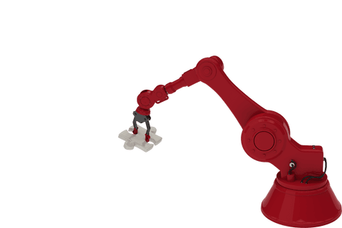 transparent robotic arm holding puzzle piece - Download Free Stock Videos Pikwizard.com