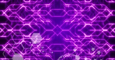 Purple Digital Network Abstract Data Interfaces - Download Free Stock Images Pikwizard.com