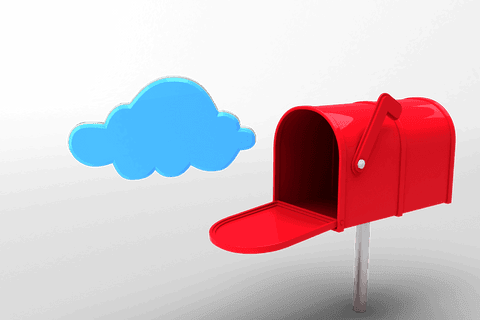 Transparent cloud communication with network mailbox