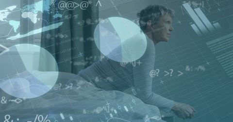 Analyzing Data Amid Morning Routine and Reflections