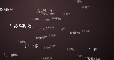 Random White Symbols on Dynamic Grey Background - Download Free Stock Images Pikwizard.com