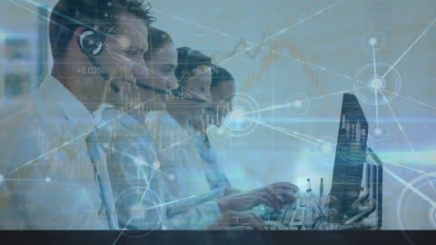 Abstract Network Connections with Business Team Collaboration