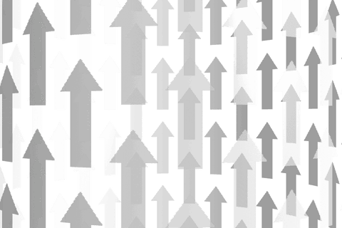 rows of grey arrows pointing up on transparent background - Download Free Stock Videos Pikwizard.com