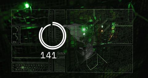 Futuristic Data Analytics on Digital World Map Visualization - Download Free Stock Images Pikwizard.com