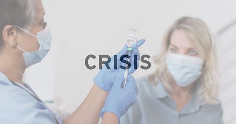 Healthcare Professionals Administering COVID-19 Vaccine During Crisis - Download Free Stock Images Pikwizard.com