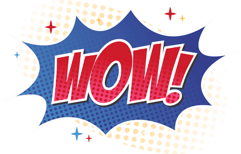 wow comic burst bubble with vibrant halftone design transparent background - Download Free Stock Videos Pikwizard.com