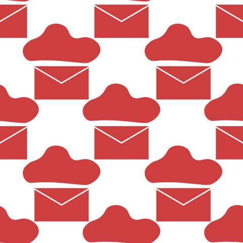seamless pattern of red envelopes with clouds on transparent background - Download Free Stock Videos Pikwizard.com