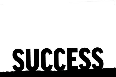 success typography on transparent background - Download Free Stock Videos Pikwizard.com