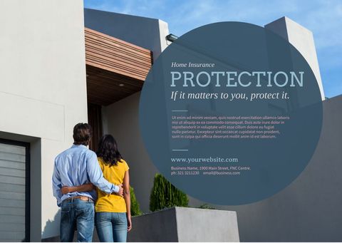 Couple Embracing Security with Home Insurance Confidence - Download Free Stock Templates Pikwizard.com