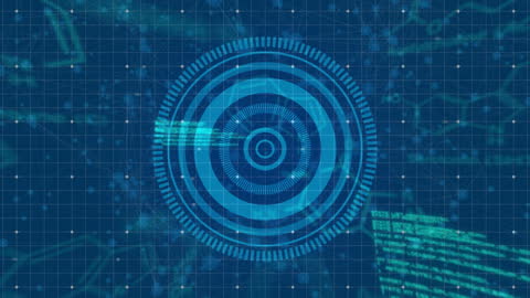 Digital Data Processing with Circular Scanner Interface Design