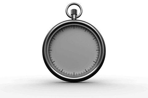 minimalist transparent stopwatch without clock hands - Download Free Stock Videos Pikwizard.com