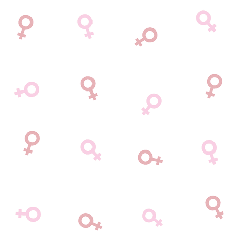 pastel pink female gender symbols pattern on transparent background - Download Free Stock Videos Pikwizard.com