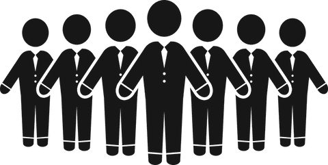 transparent leadership concept with unified figures - Download Free Stock Videos Pikwizard.com