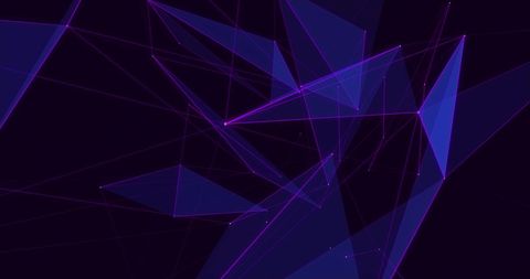 abstract purple geometric network on black background - Download Free Stock Images Pikwizard.com